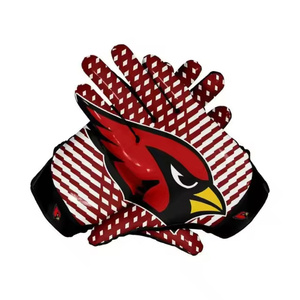 Guantes de bateo de fútbol americano Los equipos usan uniformes de fútbol Accesorios transpirables Guantes de accesorios bordados - Product Image 4