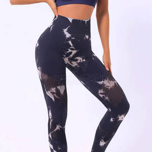 Leggings de Yoga para Mujer, Estilo 2025, Precio al por Mayor, Cintura Elástica, Color Sólido, Ligeros - Product Image 1