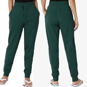 Pantalon de jogging d'hiver pour femme, séchage rapide, respirant, taille haute, en toile, couleur unie, style streetwear, pour la course et la randonnée - Product Image 3
