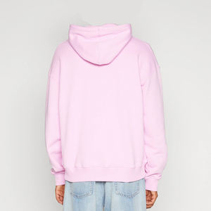 Sweat à capuche zippé doublé en polaire épaisse coupe régulière 100% coton biologique écologique respirant poche brodée hiver 2025 - Product Image 6