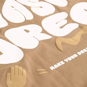 Servicio OEM disponible cuello redondo Puff impreso camisetas logotipo personalizado Color liso algodón hombres Puff estampado camiseta - Product Image 6