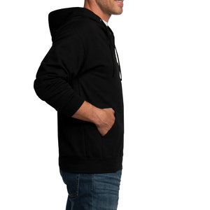 Pull à capuche en coton épais pour hommes, vente en gros, logo personnalisé imprimé, convient à toutes les conditions - Product Image 1
