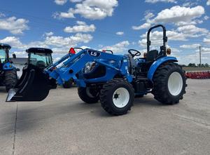 Tracteur haute performance LS MT352H 52 CV Turbo Diesel 3 vitesses hydrauliques 4x4 2 télécommandes arrière et éclairage de travail homologué EPA CE à vendre - Product Image 5