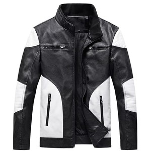 Custom Men Motorbike Genuine Leather Moto Motorcycle with protection Biker Riding <b>Racer</b> Trucker Fitted zipper pockets <b>jacket</b> - Product Image 5