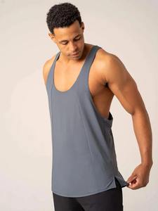 Camisetas sin Mangas para Hombre, Hechas en Pakistán, Transpirables, de Alta Calidad, con Impresión Personalizada, de Poliéster/Algodón, para Gimnasio - Product Image 2