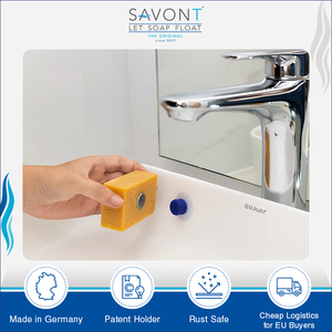 ข้อเสนอที่ดีที่สุดสำหรับคุณภาพที่มั่นใจได้นวัตกรรมประหยัดพื้นที่ที่วางสบู่แม่เหล็กพร้อมความจุ100กรัมในราคาพิเศษ - Product Image 4