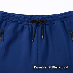 Ensemble d'entraînement en polyester à séchage rapide personnalisable Vêtements de sport d'équipe décontractés solides comprenant des vestes et pantalons respirants Usine vierge OEM - Product Image 6