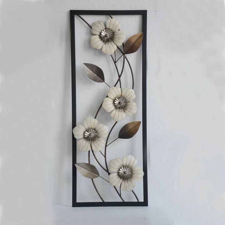 Nordic Light Luxury Wall Decoration Creative Iron Wall Decoration New Chinese Style Background Metal Wall Hanging