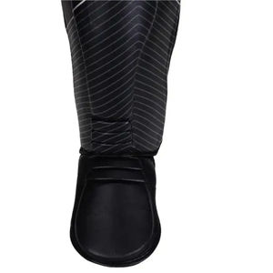 Protège-tibias Coussinets de pied-de-pied MMA Kickboxing Guards Muay Thai Boxe Spécial Muay Thai Protège-tibia en cuir de vachette véritable - Product Image 4