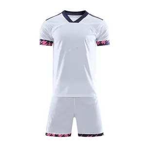 Sublimated Football Shirt Factory Custom ized Günstige Fußball Trikot Sets School Team Soccer Kit Zum Verkauf