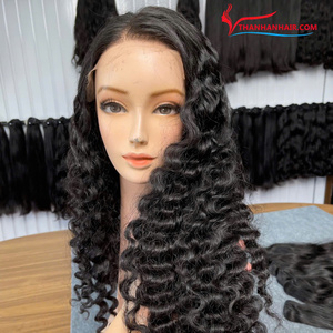 Hot Sale 2026 Burmese Curly Wig Human Hair Vietnamese Hair Extension No Shedding No <b>Tangles</b> - Product Image 4