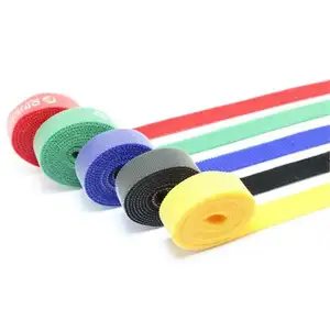 Fastener Velcroes Manufacturer Self Adhesive Back Glue Hook and Loop Tape Sticky Supplier Velcroes