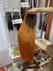 De nombreuses offres discount pas cher d'usine prix de gros SDD os raides make ombre colour 100% cheveux humains - Product Image 3