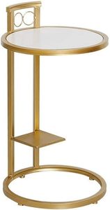 Venta al por mayor de alta calidad elegante MARCO DE ORO sofá mesa auxiliar hogar, oficina, restaurante uso en precio bajo - Product Image 4