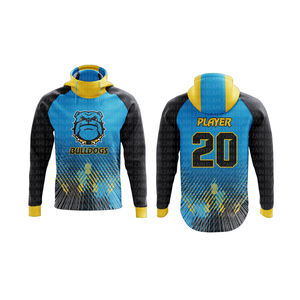 ชุดเสื้อเจอร์ซี่กระเป๋าเป้มีฮู้ดชุดทีมอเมริกันฟุตบอล - Product Image 6