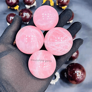 ลูกบอลคริสตัลควอตซ์ขัดเงาพลอยธรรมชาติสำหรับตกแต่งฮวงจุ้ยและคริสต์มาส - Product Image 3