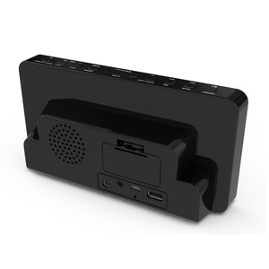 CR-600 1.8 "LED Jumbo Kích thước hiển thị đồng hồ báo thức FM Radio với ánh sáng ban đêm và nhiệt độ môi trường xung quanh hiển thị F/C - Product Image 4