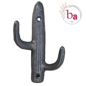 Gancho para abrigos de hierro fundido de latón antiguo, gancho de pared doble hecho a mano para ropa, gran oferta [CIH 101] - Product Image 1