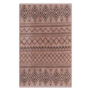 Alfombra lavable a máquina Netline Home RW1801 MARRÓN Chenilla suave - Product Image 1