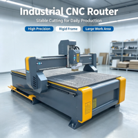 Router CNC de 3 Ejes para Madera de China con Área de Trabajo de 1300*2500mm, Máquina para Grabado 3D, Tallado y Corte de Madera para Gabinetes