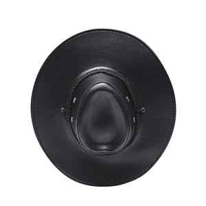 Chapeaux de cowboy formels en laine personnalisés unisexes, meilleure qualité, chauds, respirants, vêtements de sport pour adultes, voyage en plein air, hiver, service OEM - Product Image 2
