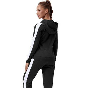 ชุดวอร์มมีฮู้ดและกางเกงจ็อกเกอร์2ชิ้นระบายอากาศได้ดีใส่ได้ทั้งชายและหญิงพร้อมกางเกงคาร์โก้ชุดวอร์ม1-8ชิ้น - Product Image 3