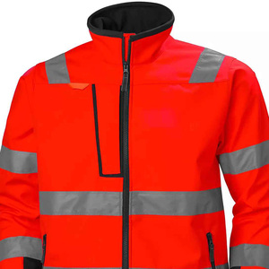 เสื้อแจ็กเก็ตป้องกันสะท้อนแสงสะท้อนแสงระบายอากาศได้ดีชุดทำงานทนทานต่อน้ำ - Product Image 6