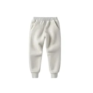 Men’s Ivory Fleece Hoodie Tracksuit with Jogger <b>Pants</b> - Product Image 3