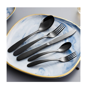 Cuillère à couverts en acier miroir ensemble de couverts de luxe cuillère vaisselle de cuisine décoration fabrication prix compétitif - Product Image 6