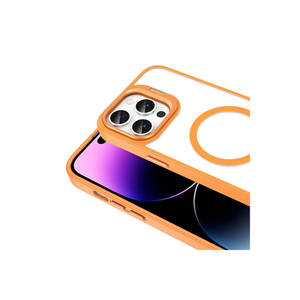 Étui de protection magnétique Netzy pour MagSafe avec support et protection d'objectif en silicone givré pour iPhone 14 Pro Max - Product Image 3