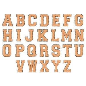 Parches Bordados Personalizados con Letras Varsity Verdes para Bordado y Parches Bordados para Artículos de Eventos para Hombre o Mujer - Product Image 4