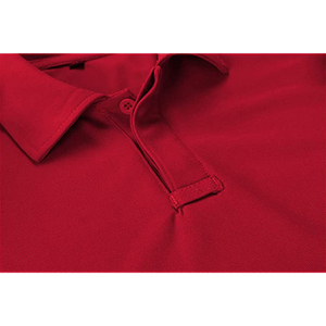 Polo Rojo Sólido para Hombre, Camisa Cómoda para Uso Diario, Fabricante OEM ODM - Product Image 5