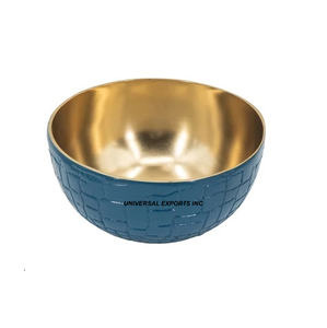 Cuenco de chocolate con acabado dorado y plateado, cuenco dulce de diseñador de forma redonda, cuenco de chocolate nuevo elegante superventas - Product Image 5