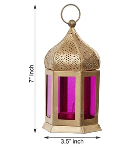 La última calidad, proveedor muy exigente de metal, farol marroquí indio, metal de lujo hecho a mano más vendido, metal marroquí - Product Image 1