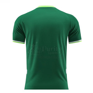 Camiseta de fútbol personalizada con logo de equipo para hombre, camiseta de fútbol de alta calidad hecha de poliéster. - Product Image 2