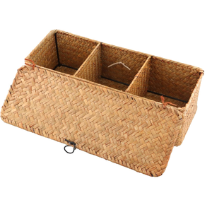 Paniers de rangement multifonctions écologiques bon marché Bon prix Meilleure vente support personnalisé tissé à la main en gros Vietnam - Product Image 6