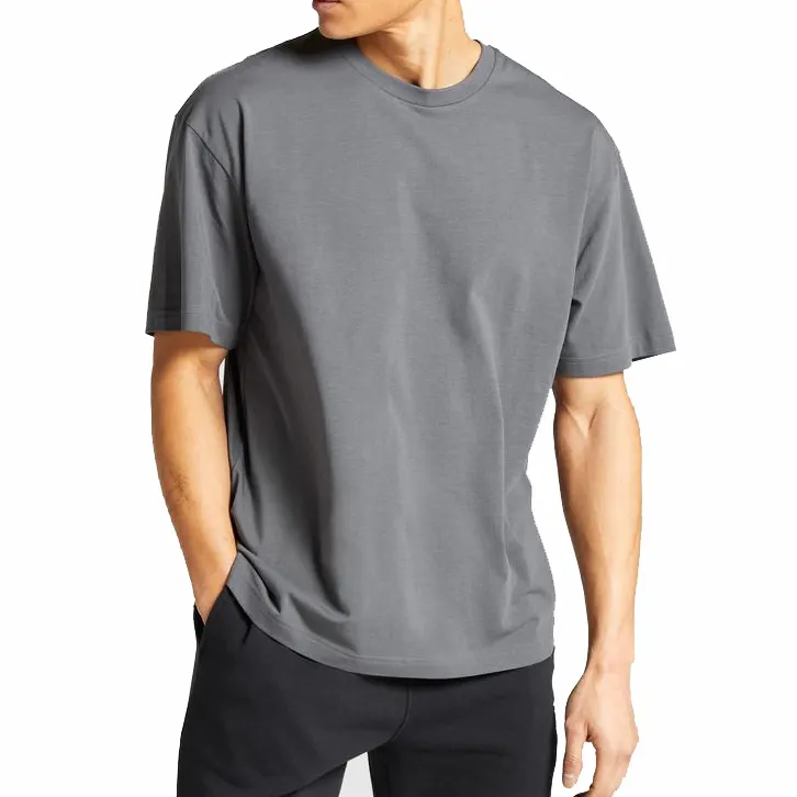 Couleur personnalisée de haute qualité Designer Vente en gros de haute qualité Logo personnalisé vierge uni Sport Gym Slim Fit Fitness T-shirt de base