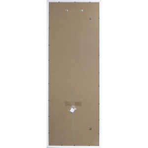 Marco de Madera Blanca para Póster Decorativo, 53 x 158 cm, MDF y Vidrio, Elegante Marco de Vidrio para Exhibición, 158 x 53 cm - Product Image 1