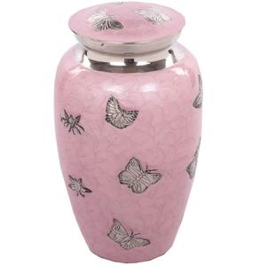 Urna Funeraria Moderna de Latón con Función de Jarrón de Mesa, Urna Conmemorativa de Aluminio de Alta Calidad para el Descanso Final - Product Image 4