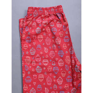 Pijama 100% Algodón Estampado con Bolsillos, Vestido de Dormir Tejido ODM con Cierre de Botones y Cordón, Logotipo Personalizado, Estampado Animal, Talla XS - Product Image 5