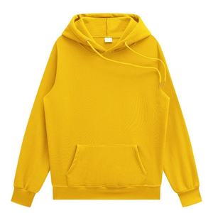 Alta calidad 500gsm Heavyweight Pullover Hoodie para hombres French Terry Lined Drop Shoulder Oversized sin cuerdas para primavera - Product Image 1
