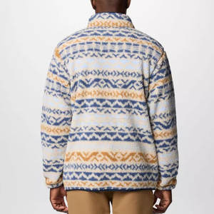 Sudadera con Capucha para Hombre, de Forro Polar Sherpa, Ecológica, Transpirable, con Botones, 350g, Cálida, para Invierno y Actividades al Aire Libre - Product Image 6