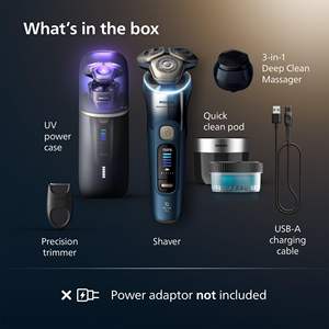 Afeitadora Eléctrica Triple Lift Cut System para Uso en Seco/Húmedo, Cuchillas Rotatorias de Precisión, Tecnología de Afeitadora Rotatoria de Repuesto, Lavable IPX7 - Product Image 4