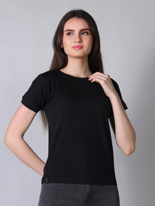 เสื้อยืดผ้าฝ้าย100% สำหรับผู้หญิงเสื้อยืดธรรมดา180แกรมเป็นมิตรต่อสิ่งแวดล้อมพิมพ์ลายโลโก้สไตล์ลำลองสั้นสำหรับตกแต่งฤดูใบไม้ผลิฤดูร้อน - Product Image 4