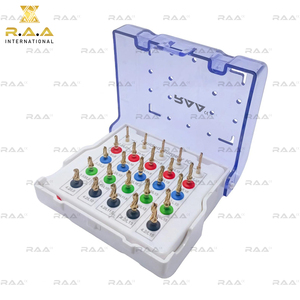Dental <b>Guided</b> Surgery <b>Drill</b> Kit Manual Stainless Steel Cone <b>Drill</b> Set with Stopper CE Certified for Implant Procedures - Product Image 2