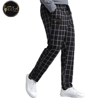Pantalons de survêtement évasés décontractés pour hommes pantalons de jogging respirants sublimés personnalisés fermeture à la taille élastique Streetwear mode nouveauté