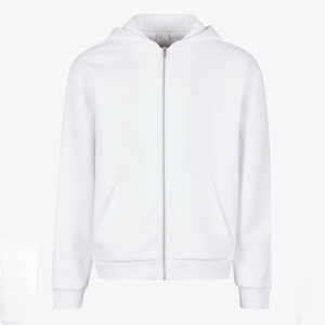 Vente en gros de sweat à capuche zippé à manches longues surdimensionné tendance pour hommes 100% coton à séchage rapide avec logo personnalisé et commandes en gros de broderie - Product Image 5