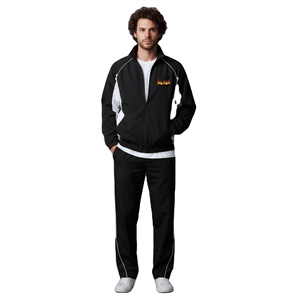 2026 Best Men Windbreaker <b>Tracksuit</b> Breathable Sports Set Lightweight Jogging Jacket Elastic Athletic Pants Outdoor Running Work - Product Image 1
