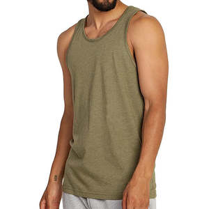 Camiseta sin mangas con tirantes para gimnasio de algodón personalizada para hombre, gran oferta, logotipo personalizado, entrenamiento para hombre, estilo informal, deportes, culturismo - Product Image 2