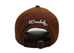 หมวกเบสบอลปักโลโก้2D ต้นปาล์มสีน้ำตาลหมวกผ้าฝ้ายปรับขนาดได้สำหรับกีฬากลางแจ้งทำจากเวียดนามสำหรับแบรนด์ - Product Image 5